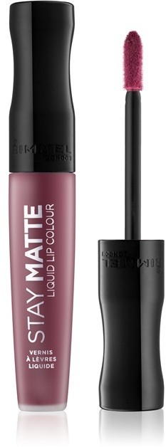 Rimmel Stay Matte mattító folyékony rúzs árnyalat 860 Urban Affair 5,5 ml