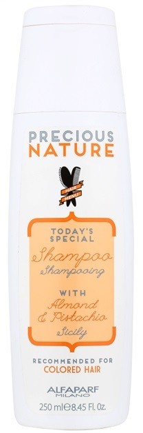 Alfaparf Milano Precious Nature Almond & Pistachio sampon festett hajra  250 ml