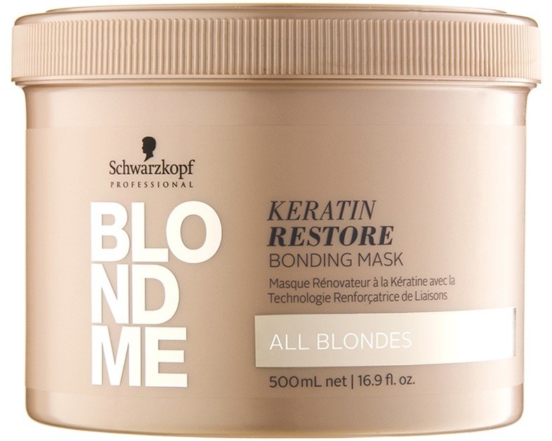 Schwarzkopf Professional Blondme megújító maszk a szőke minden árnyalatához  500 ml