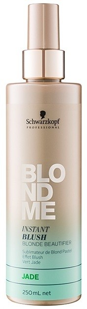 Schwarzkopf Professional Blondme tonizáló spray szőke hajra árnyalat Jade  250 ml