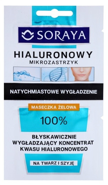 Soraya Hyaluronic Microinjection intenzív lifting maszk hialuronsavval  2 x 5 ml