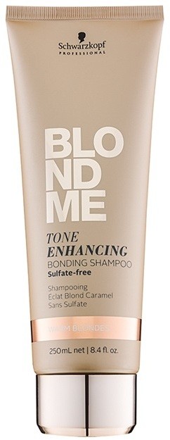 Schwarzkopf Professional Blondme szulfátmentes sampon a szőke meleg árnyalataiért  250 ml