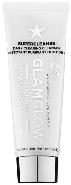 Glam Glow SuperCleanse tisztító és szemlemosó hab  30 g