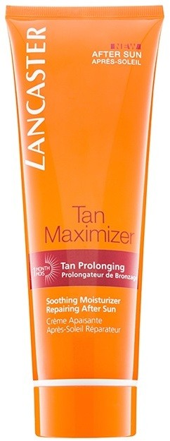 Lancaster Tan Maximizer nyugtató hidratáló krém a napbarnítottság meghosszabbítására  250 ml