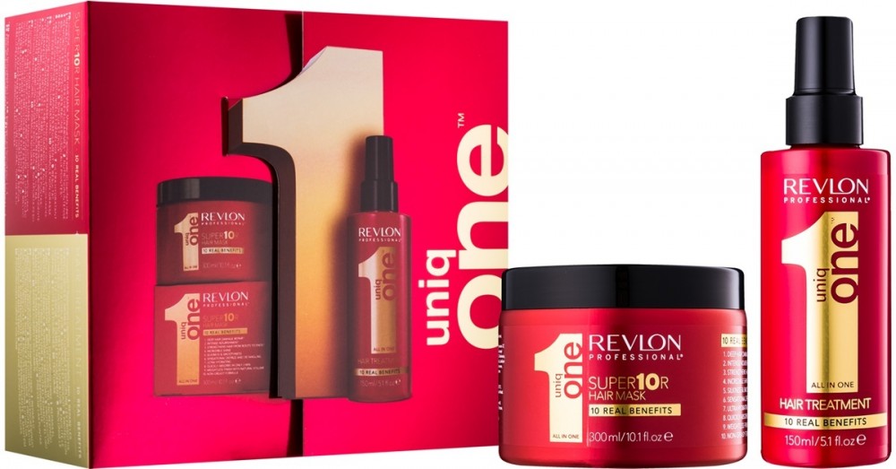 Uniq One All In One Hair Treatment kozmetika szett IV.