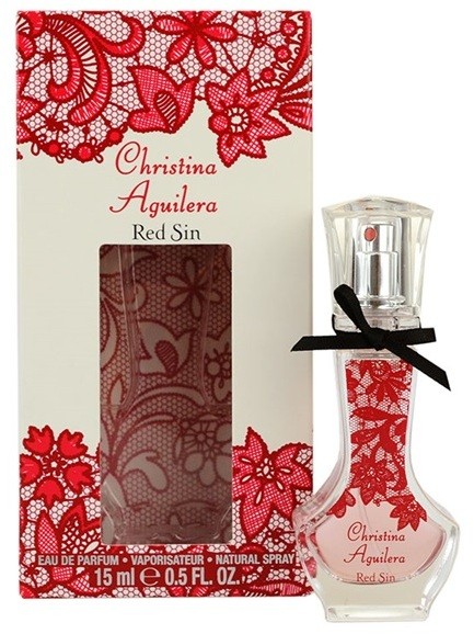 Christina Aguilera Red Sin eau de parfum nőknek 15 ml