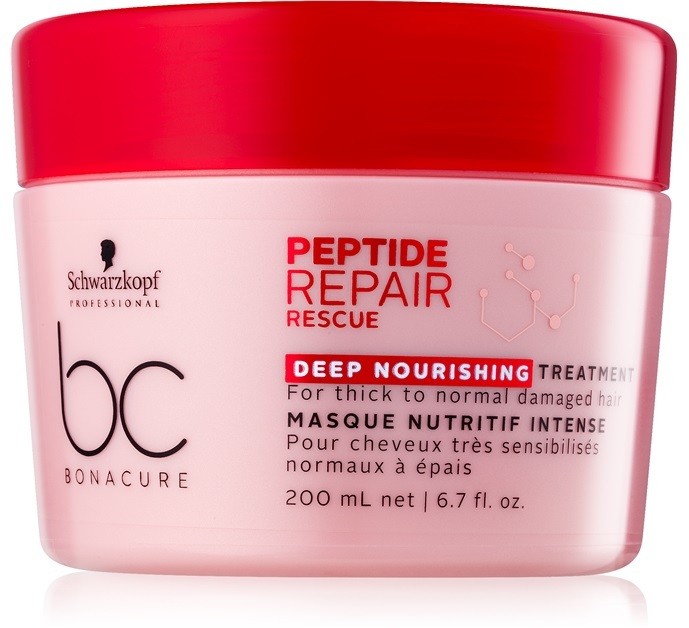 Schwarzkopf Professional BC Bonacure Repair Rescue maszk száraz és sérült hajra  200 ml