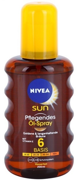 Nivea Sun napozó olaj spray -ben SPF 6  200 ml