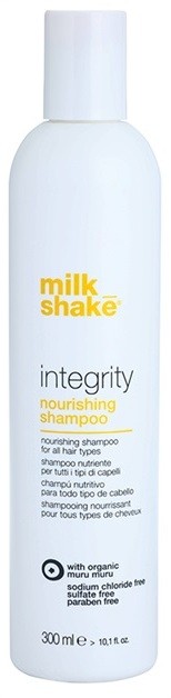 Milk Shake Integrity tápláló sampon minden hajtípusra szulfátmentes és parabénmentes  300 ml