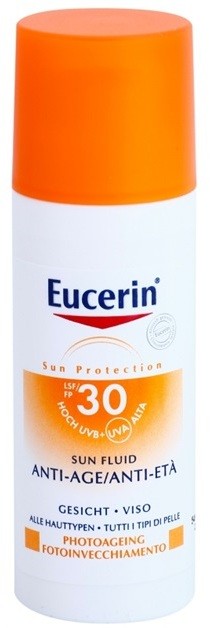 Eucerin Sun Védő fluid ráncok ellen SPF 30  50 ml