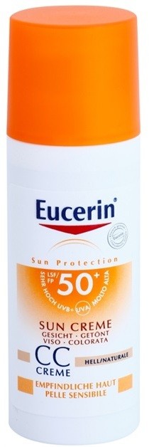 Eucerin Sun CC krém SPF 50+ árnyalat Light 50 ml