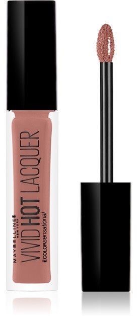 Maybelline Color Sensational Vivid Hot Laquer ajakfény árnyalat 62 Charmer 7,7 ml