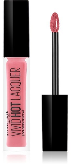 Maybelline Color Sensational Vivid Hot Laquer ajakfény árnyalat 66 Too Cute 7,7 ml