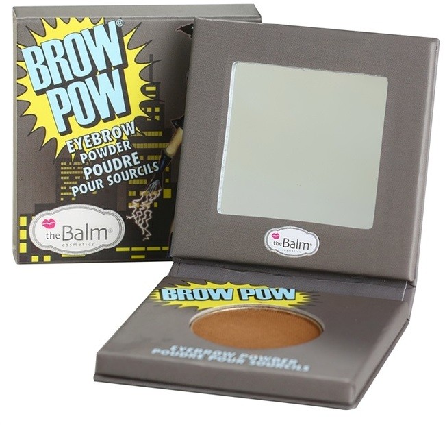 theBalm Brow Pow púder szemöldökre árnyalat Light Brown  0,85 g