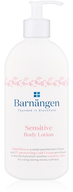 Barnängen Sensitive testápoló tej az érzékeny bőrre  400 ml