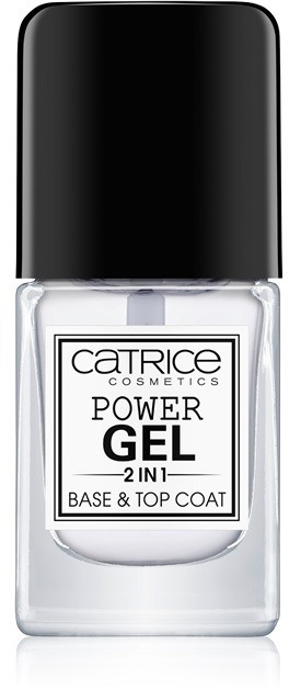Catrice Power Gel 2 in1 bázis- és fedőlakk  10,5 ml