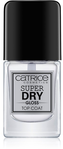 Catrice Super Dry Gloss fedő körömlakk száradást gyorsító  10,5 ml