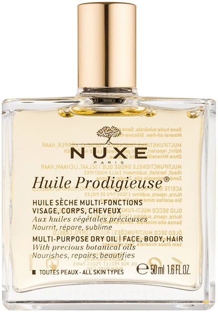 Nuxe Huile Prodigieuse multifunkciós száraz olaj arcra, testre és hajra  50 ml