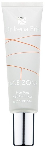 Dr Irena Eris Face Zone tonizáló ránctalanító krém a bőrszín egységesítésére SPF 50+  30 ml