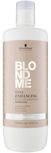 Schwarzkopf Professional Blondme szulfátmentes sampon a szőke hideg árnyalataiért  1000 ml