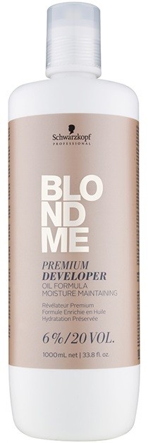 Schwarzkopf Professional Blondme színelőhívó emulzió 6 % Vol.20  1000 ml