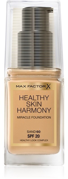 Max Factor Healthy Skin Harmony folyékony make-up SPF 20 árnyalat 60 Sand 30 ml