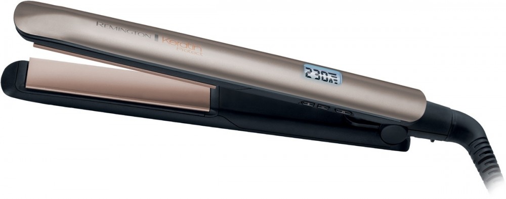 Remington Keratin Protect S8540  hajvasaló keratinnal és mandulaolajjal impregnált kerámia felület