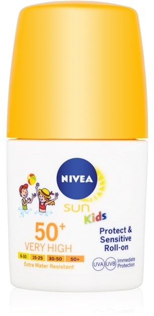 Nivea Sun Kids gyermek napozótej roll-on SPF 50+  50 ml