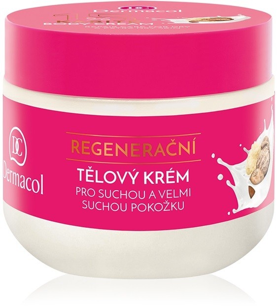 Dermacol Body Care Karité regeneráló testkrém Száraz, nagyon száraz bőrre  300 ml