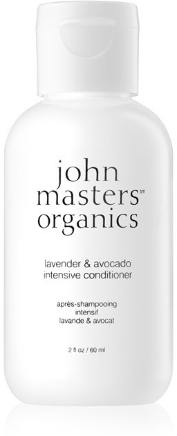 John Masters Organics Lavender & Avocado intenzív kondicionáló száraz és sérült hajra  60 ml