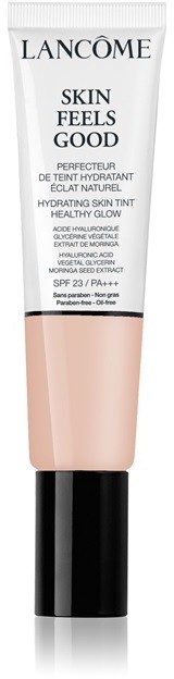 Lancôme Skin Feels Good természetes hatású make-up  hidratáló hatással árnyalat 010C Cool Porcelaine 32 ml