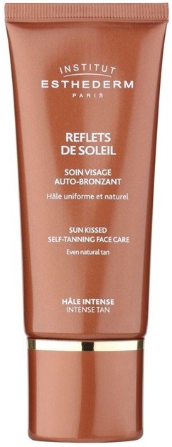 Institut Esthederm Sun Sheen önbarnító arckrém árnyalat Intense Tan 50 ml