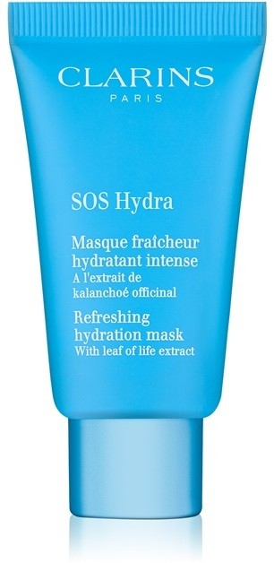 Clarins SOS Hydra felfrissítő hidratáló maszk  75 ml