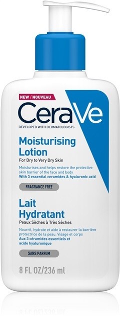 CeraVe Moisturizers hidratáló tej arcra és testre Száraz, nagyon száraz bőrre  236 ml