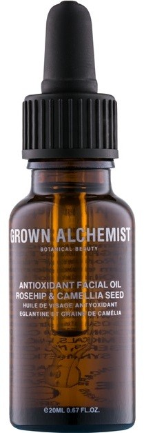 Grown Alchemist Activate Antioxidáns arcápoló olaj éjjel-nappal Rosehip & Camellia Seed 20 ml