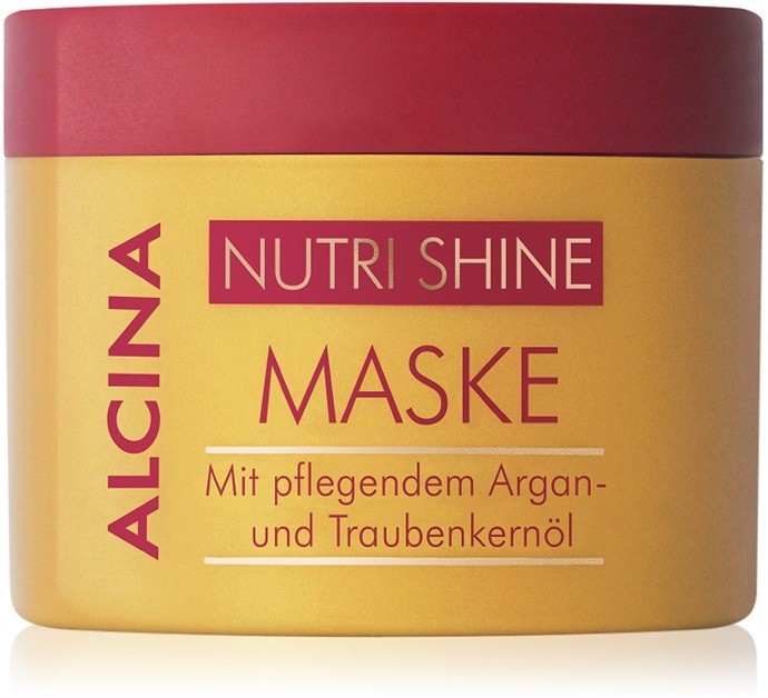 Alcina Nutri Shine tápláló hajmaszk argánolajjal  200 ml