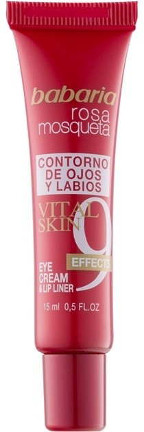 Babaria Rosa Mosqueta krém szem- és szájkörnyékre 9 hatással  15 ml