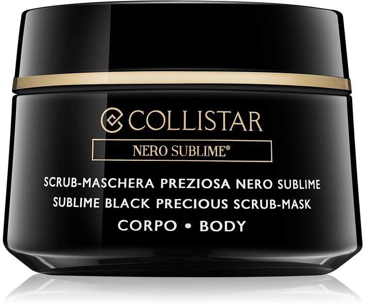 Collistar Nero Sublime® peeling maszk testre  450 g
