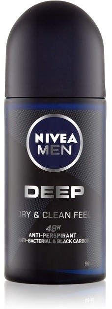 Nivea Men Deep golyós dezodor roll-on 48h  50 ml