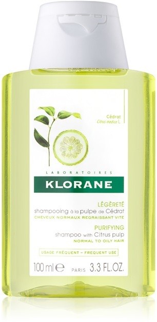 Klorane Cédrat sampon normál hajra  100 ml