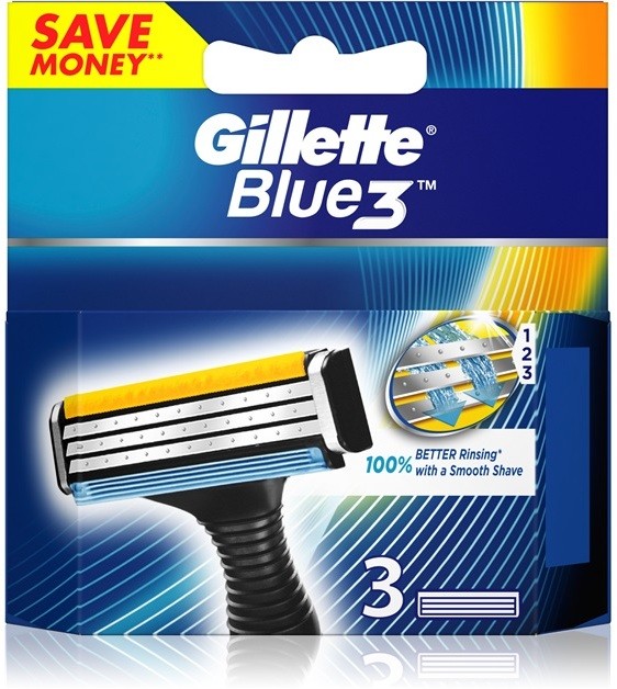 Gillette Blue 3 tartalék pengék 3 db  3 db