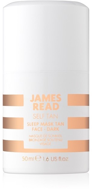 James Read Self Tan önbarnító éjszakai arcmaszk Medium/Dark 50 ml