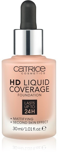 Catrice HD Liquid Coverage make-up árnyalat 040 Warm Beige 30 ml