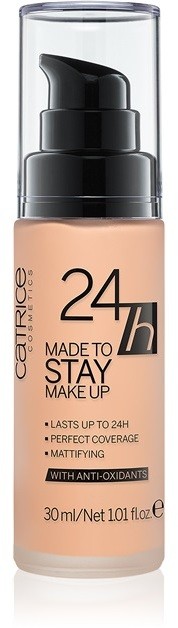 Catrice 24h Made To Stay vízálló folyékony make-up árnyalat 015 Vanilla Beige 30 ml