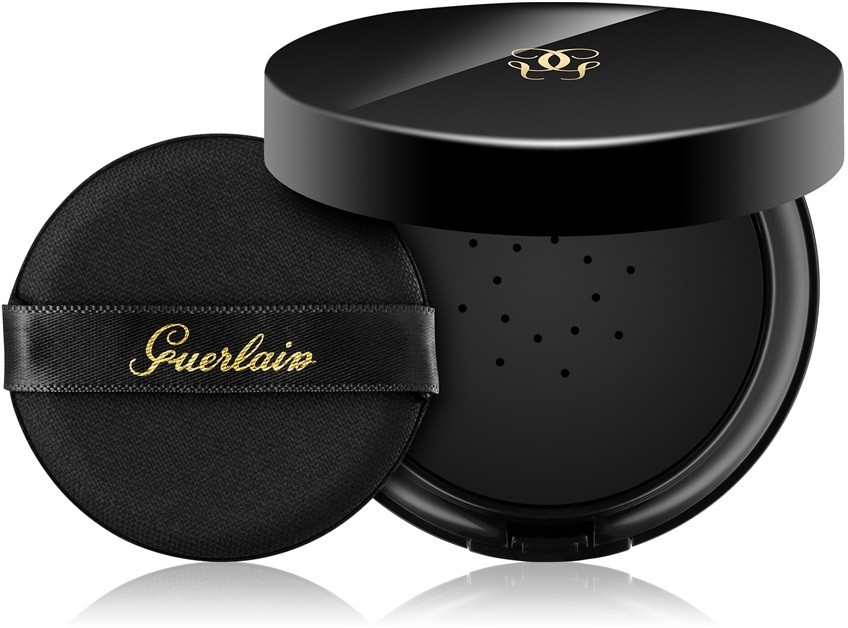 Guerlain Lingerie de Peau Cushion kompakt make-up fáradt bőrre SPF 25 árnyalat 01N Très Clair/Very Light 14 g