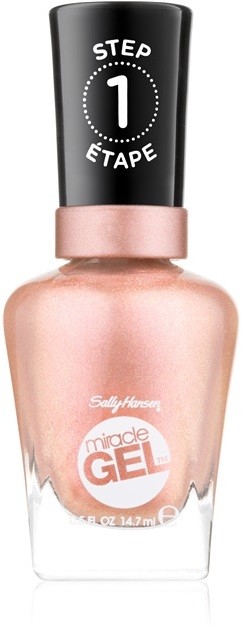 Sally Hansen Miracle Gel™ géles körömlakk UV/LED lámpa használata nélkül árnyalat 174 Shhhh-immer 14,7 ml