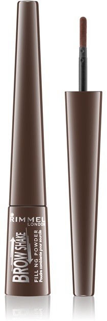 Rimmel Brow Shake púder szemöldökre árnyalat 003 Dark Brown 0,7 g