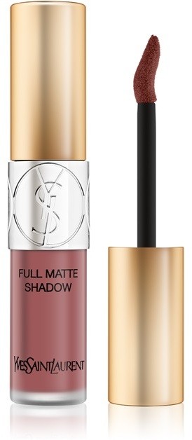 Yves Saint Laurent Full Matte Shadow folyékony szemhéjfesték matt hatással árnyalat 2 Impulsive Pink 4,5 ml