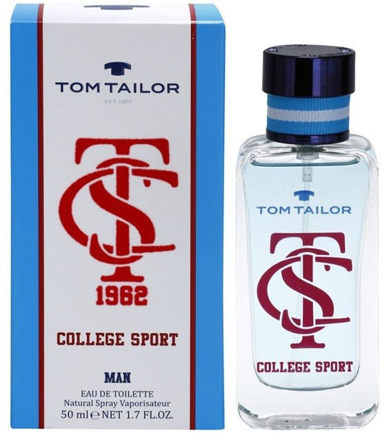 Tom Tailor College sport eau de toilette férfiaknak 50 ml