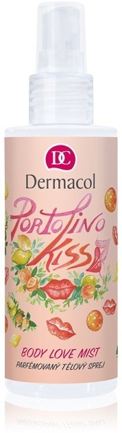 Dermacol Body Love Mist Portofino Kiss parfümözött spray a testre  150 ml